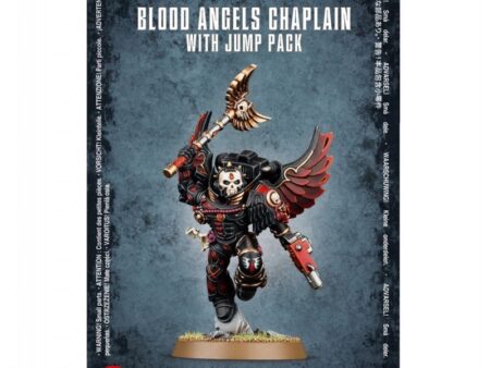 BLOOD ANGELS  CHAPLAIN WITH JUMP PACK