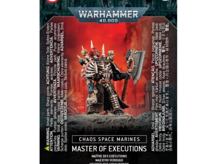CHAOS SPACE  MARINES MASTER OF EXECUTIONS