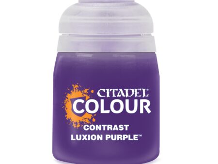 CONTRAST:  LUXION PURPLE (18ML)
