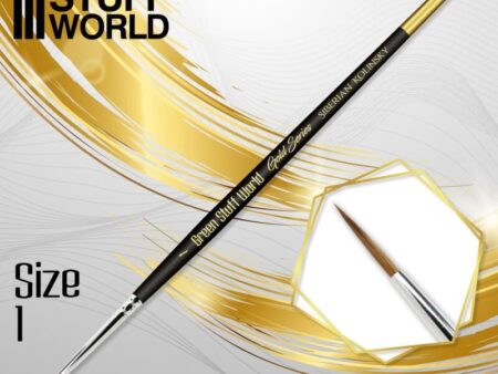 GOLD SERIES  Pincel Kolinsky Siberiano - 1