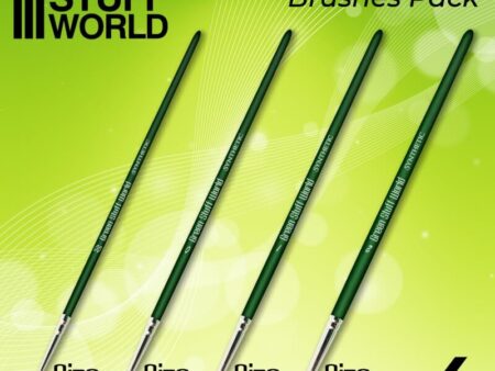 GREEN SERIES  Set Pinceles Sinteticos