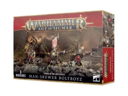 ORRUK  WARCLANS MAN-SKEWER BOLTBOYZ
