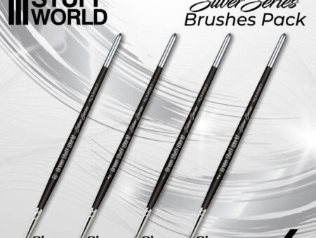 SILVER SERIES  Set Pinceles Kolinsky