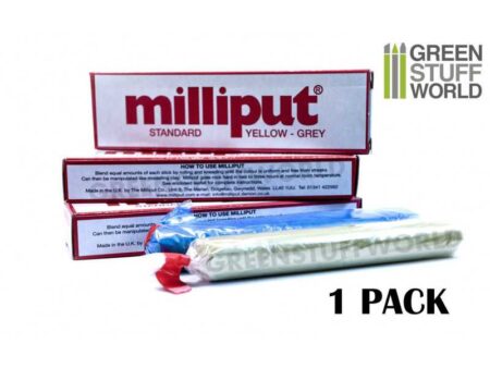 Milliput  Standard Yellow Grey