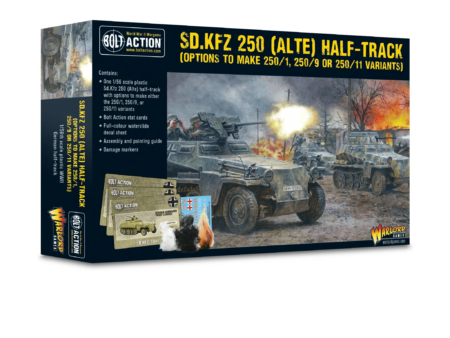 Sd.Kfz 250  (Alte) Half-Track (Options For 250/1, 250/9 & 250/11 Variants)