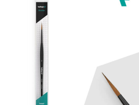 Pincel  Redondo Sintético No. 2