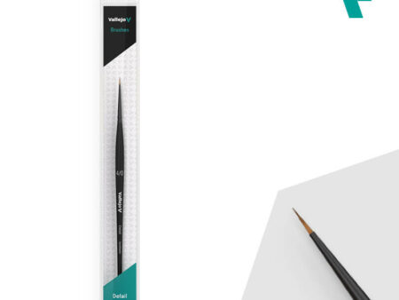 Pincel  Redondo Sintético No. 4/0