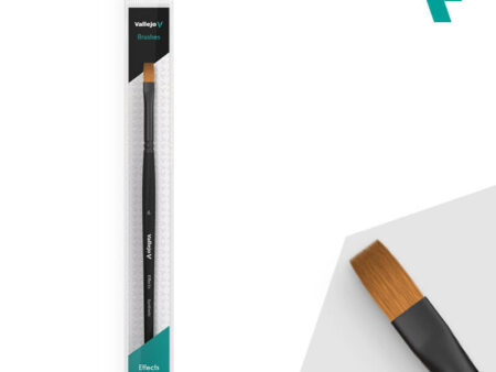 Pincel  Rectangular Sintético No. 6