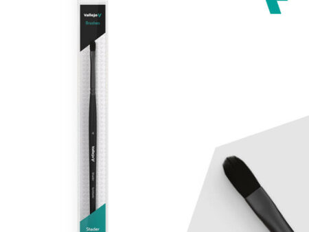 Pincel Lengua  de Gato Sintético No. 4