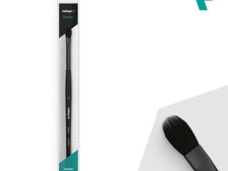 Pincel Lengua  de Gato Sintético No. 6