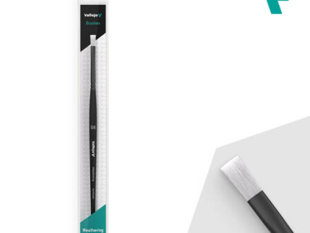 Pincel Plano  Sintético Pequeño (4)