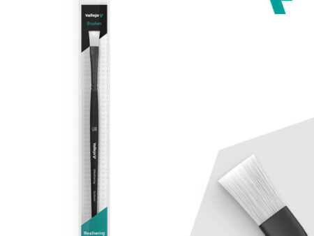 Pincel Plano  Sintético Grande (8)