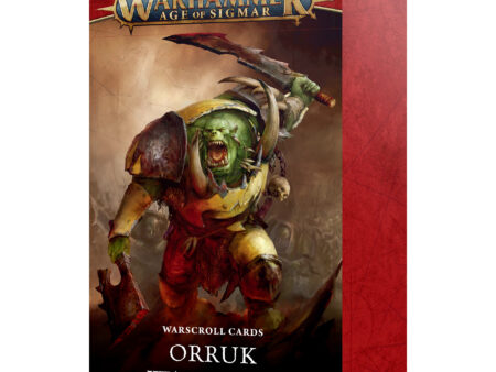 WARSCROLL  CARDS: ORRUK WARCLANS (ENG)