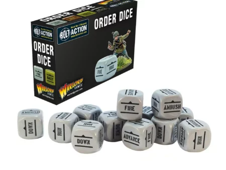 Bolt Action:  Orders Dice Pack - Grey