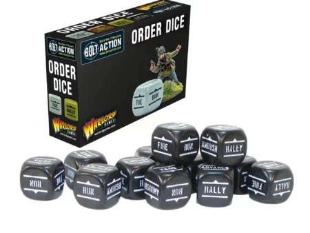 Bolt Action:  Orders Dice Pack - Black