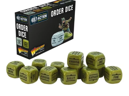 Bolt Action:  Orders Dice Pack - Green