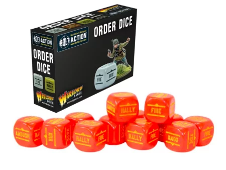 Bolt Action:  Orders Dice Pack - Red