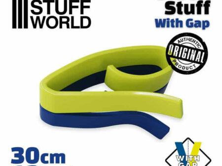 Masilla verde  en Rollo 30 cm CON HUECO