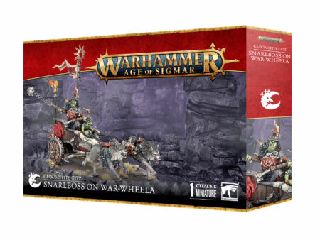GLOOMSPITE  GITZ: SNARLBOSS ON WAR-WHEELA