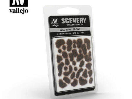 Wild Tuft - Brown (5 mm)