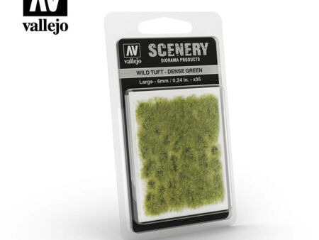 Wild Tuft - Dense Green (6 mm)