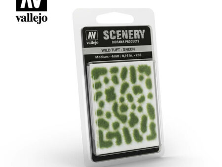 Wild Tuft - Green (4 mm)