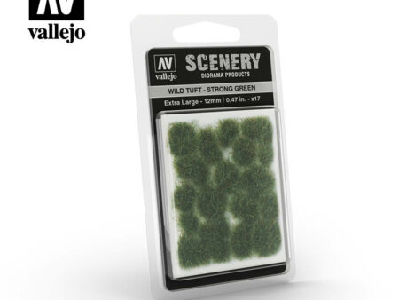 Wild Tuft - Strong Green (12 mm)