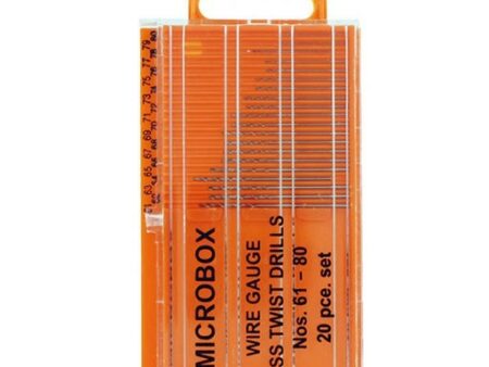 Set de  20  Brocas, núm. 61-80 (Web Only)