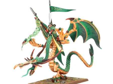 Adliger der Waldelfen auf Walddrache
